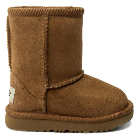 Ugg Snehule T Classic II 1017703T Hnedá