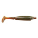 Strike pro gumová nástraha piglet shad motor oil pepper-10 cm 7 g