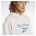 Reebok Mikina  modrá / svetlosivá / biela / biela melírovaná