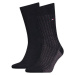 Tommy Hilfiger Ponožky - TH MEN SOCK 2P BIRDEYE JACQUARD čierne