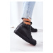 Leather Wedge Sneakers Big Star EE274127 Black 39