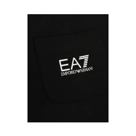 EA7 Emporio Armani Plážové šortky 3HFS51 FJ31Z 1200 Čierna Regular Fit