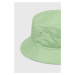 Bavlnený klobúk New Era zelená farba, bavlnený
