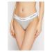 Calvin Klein Underwear Stringové nohavičky 0000F3786E Sivá