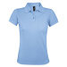 SOĽS Prime Women Damské polo tričko SL00573 Sky blue