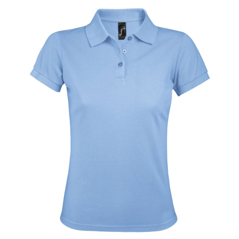 SOĽS Prime Women Damské polo tričko SL00573 Sky blue