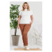 blúzka plus size model 169018 Karko