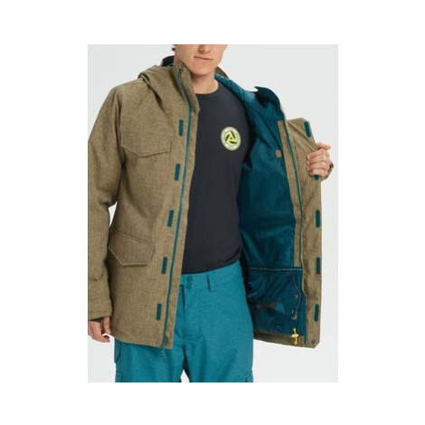 Burton Snowboardová bunda Covert 13065105251 Zelená Regular Fit