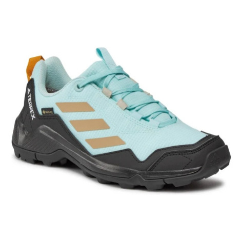 Dámska nízka turistická obuv ADIDAS Terrex Eastrail GTX flash aqua wonder beige preloved yellow