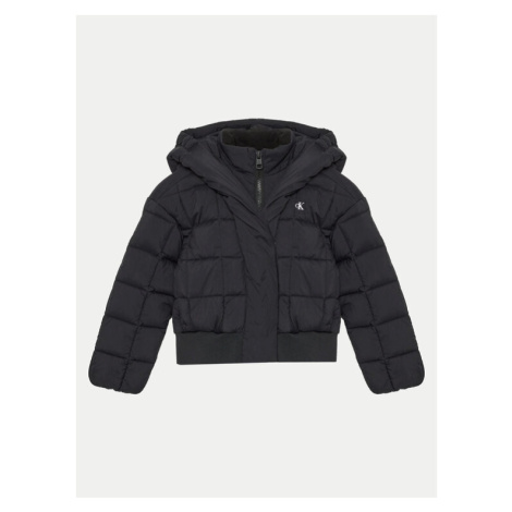 Dievčenské bundy, kabáty a kožuchy Calvin Klein
