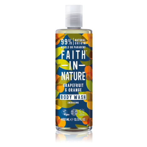 Faith In Nature Grapefruit & Orange energizujúci sprchový gél