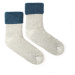 Vlnené ponožky Vlnáč Kožuch modrý