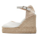 Castañer Espadrilky Carol/8Ed/001 020975 Biela