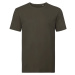 Olive Men's T-shirt Pure Organic Russell