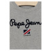 Detský sveter Pepe Jeans šedá farba, tenký