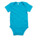 Babybugz Dojčenské body s krátkym rukávom BZ10 Surf Blue