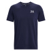 Tričko Under Armour Logo Emb Heavyweight Ss Midnight Navy