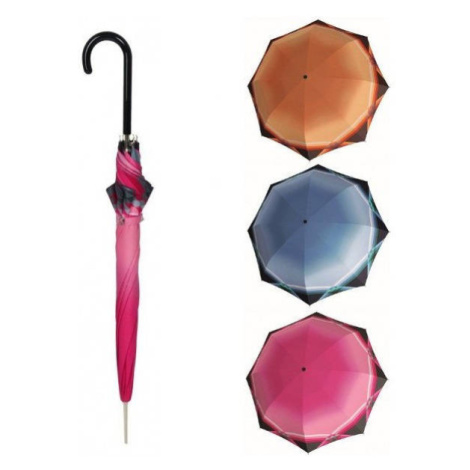 Dámsky dáždnik Doppler Lang Carbonsteel CROSS OVER růžová 714765CO03