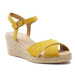 Geox Espadrilky D Gelsa Low D45NGC 00022 C2000 Žltá