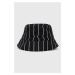 Bavlnený klobúk Karl Kani KAHW02100102-black, čierna farba, bavlnený