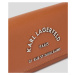 Peňaženka Karl Lagerfeld Rsg Metal Cont Wallet Hnedá