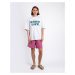 Carhartt WIP Chase Swim Trunks Magenta/Gold