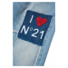 Džínsy No21 Trousers Modrá