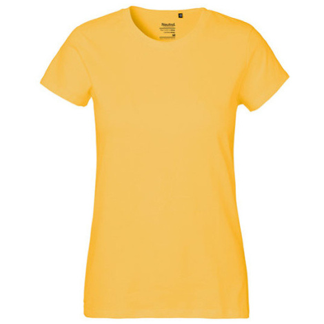 Neutral Dámske tričko NE80001 Yellow