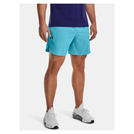 Modré športové kraťasy Under Armour UA Peak Woven Shorts