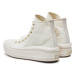 Converse Plátenky Chuck Taylor All Star Move Tonal Canvas A08384C Biela