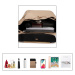 Konofactory Hnedý elegantný kožený batoh „Majestic“ 12L