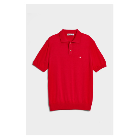 Sveter Manuel Ritz Polo Shirt Červená