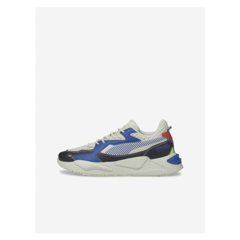 White-blue unisex sneakers Puma Re.Gen - unisex