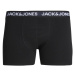 JACK & JONES Boxerky 'Friday'  modrá / kaki / burgundská / čierna