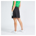 Dámska golfová šortková sukňa WW 500 čierna