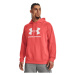 Pánska zateplená mikina s kapucňou UNDER ARMOUR UA Rival Fleece Logo HD-RED