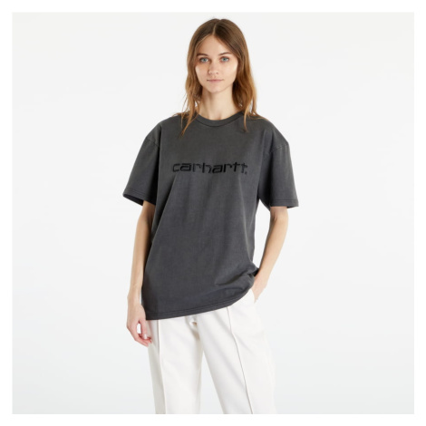 Carhartt WIP Duster Short Sleeve T-Shirt UNISEX Black Garment Dyed