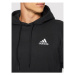 Adidas Mikina Essentials Fleece GV5294 Čierna Regular Fit