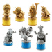 Noble Collection Minions Medieval Mayhem - Sběratelské šachy