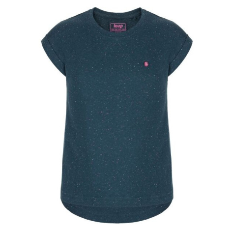 Loap BUBBU Dievčenské tričko, modrá, veľkosť