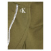 Calvin Klein Jeans Športové kraťasy Logo Piping IB0IB00929 Zelená Regular Fit