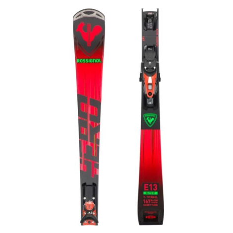 Rossignol HERO ELITE ST TI KONECT + NX 12 KONECT GW Zjazdové lyže, červená, veľkosť