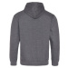 Just Hoods Unisex mikina s kapucňou JH003 Charcoal -Heather