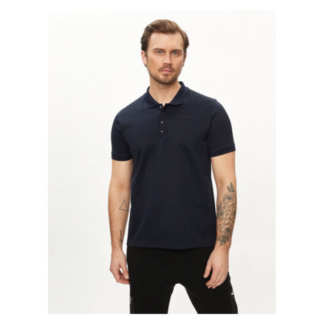 KARL LAGERFELD Polokošeľa 745012 542215 Tmavomodrá Regular Fit