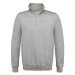 B&amp;C Unisex mikina cez hlavu WUI22 Heather Grey