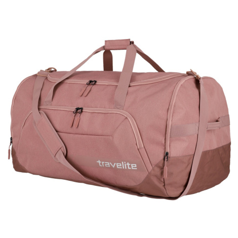 Cestovná taška Travelite Kick Off Duffle XL Rosé 120 l TRAVELITE-6916-14