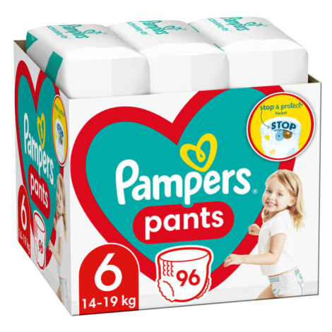 PAMPERS Pants nohavičky plienkové 6 14-19 kg