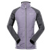 Alpine Pro Jorwa Dámska outdoorová mikina s merino výplňou LSWD434 lavender grey