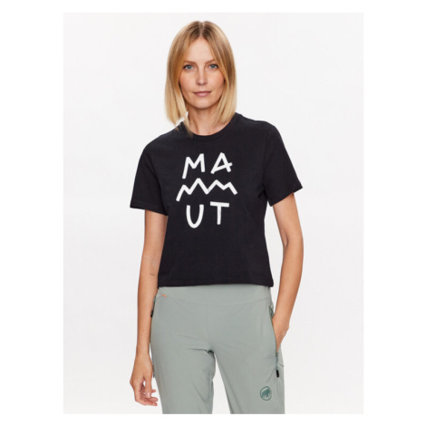 Mammut Funkčné tričko 1017-05170 Čierna Regular Fit