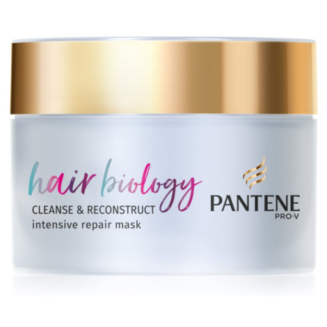 Pantene Hair Biology Cleanse & Reconstruct maska na vlasy pre mastné vlasy